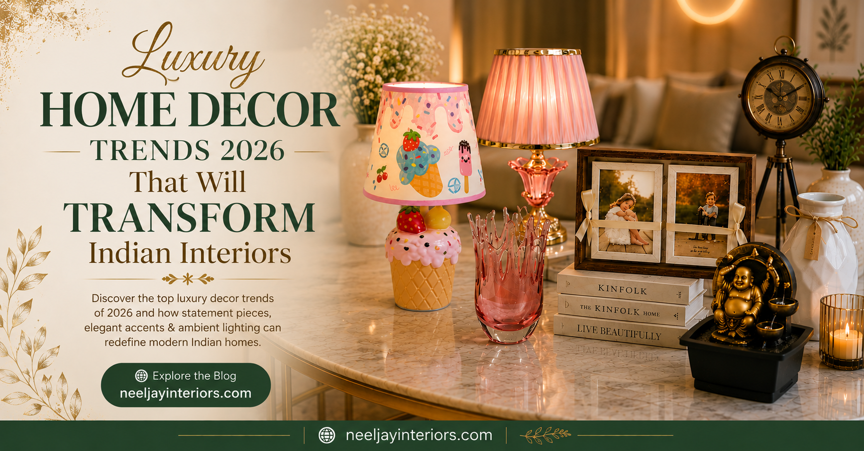 Luxury Home Decor Trends 2026 That Will Transform Indian Interiors