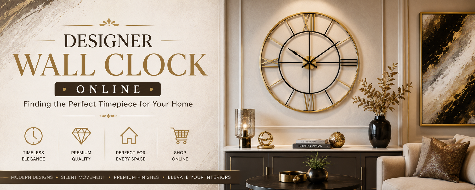 Decorative Wall Clock Ideas for Contemporary Interiors