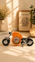 Orange Bullet Clock