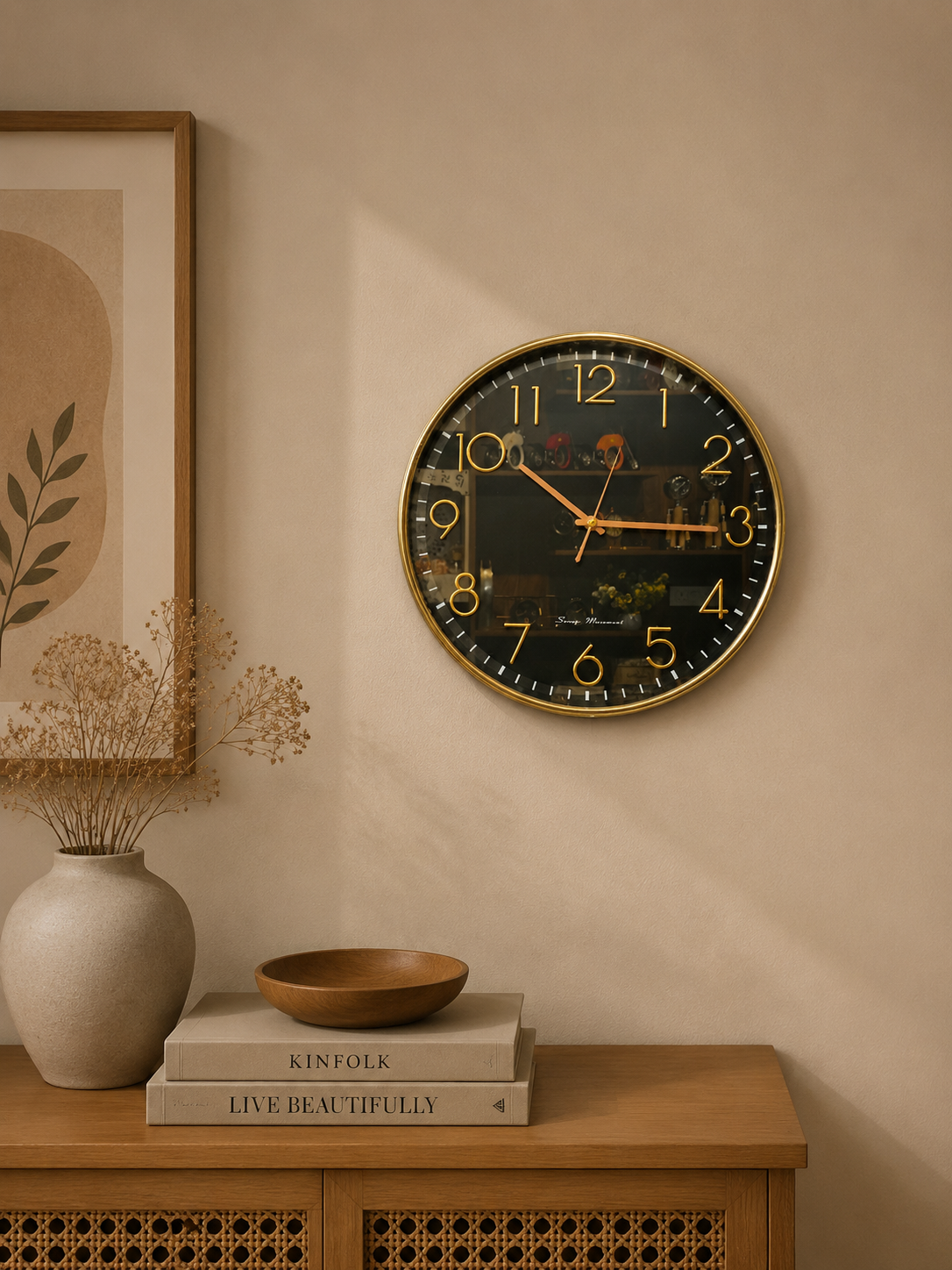 Prime Elegance Wall Clock