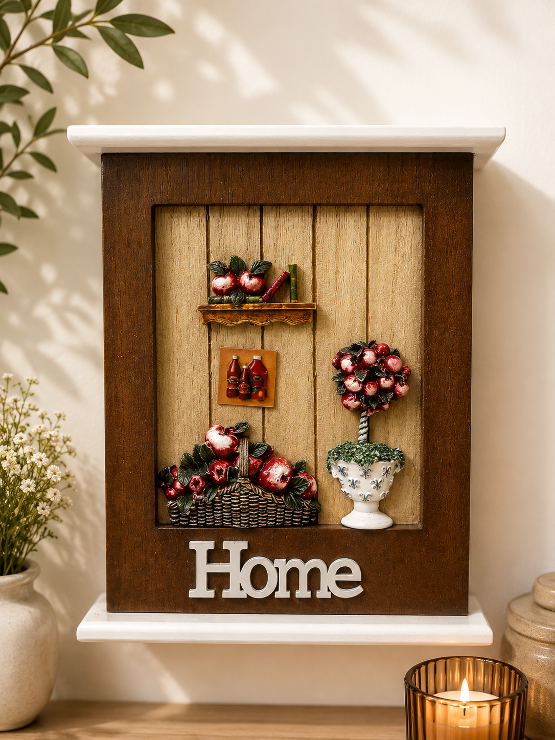 Decorative Home Key Holder Cabinet