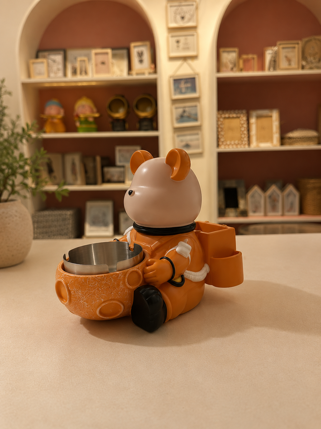 Orange Buddy Ash Tray