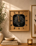 Vintage Gearwood Designer Clock