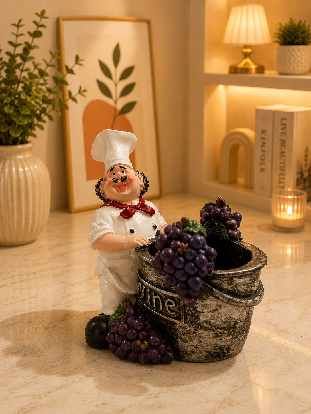 Grapes Basket Show Piece