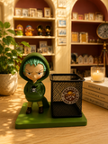 Cozy Pen Stand with figurine