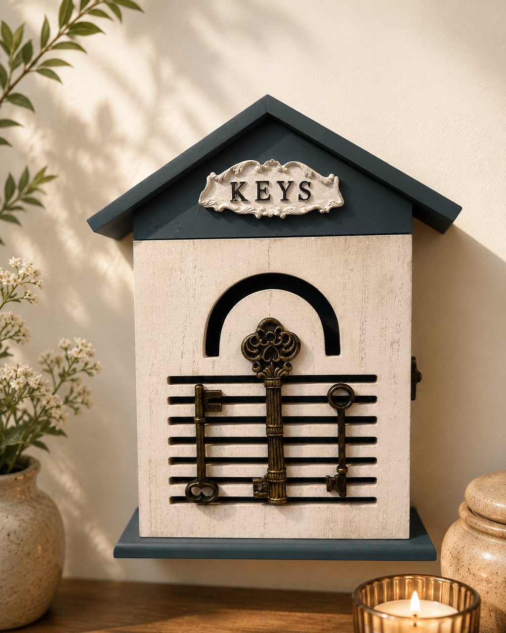 Classic House Key Holder Cabinet