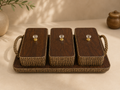 Rectangular Wooden Serving Set