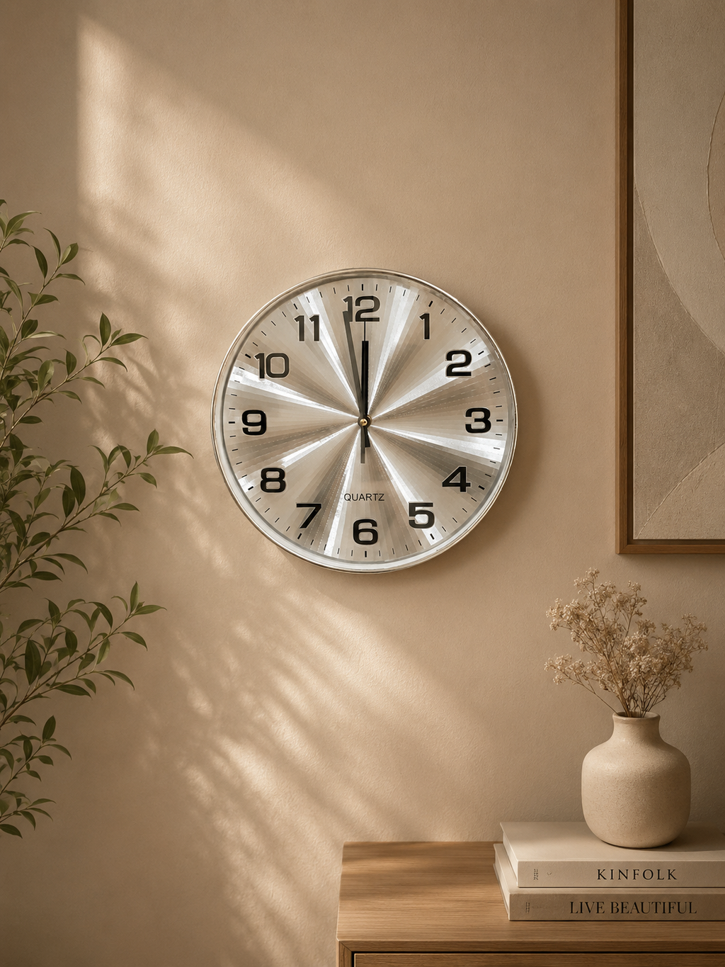 Signature Luxe Wall Clock