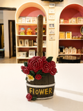 Red Flower Shiw Piece