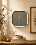 Nordic Smoke Grey Wall Clock