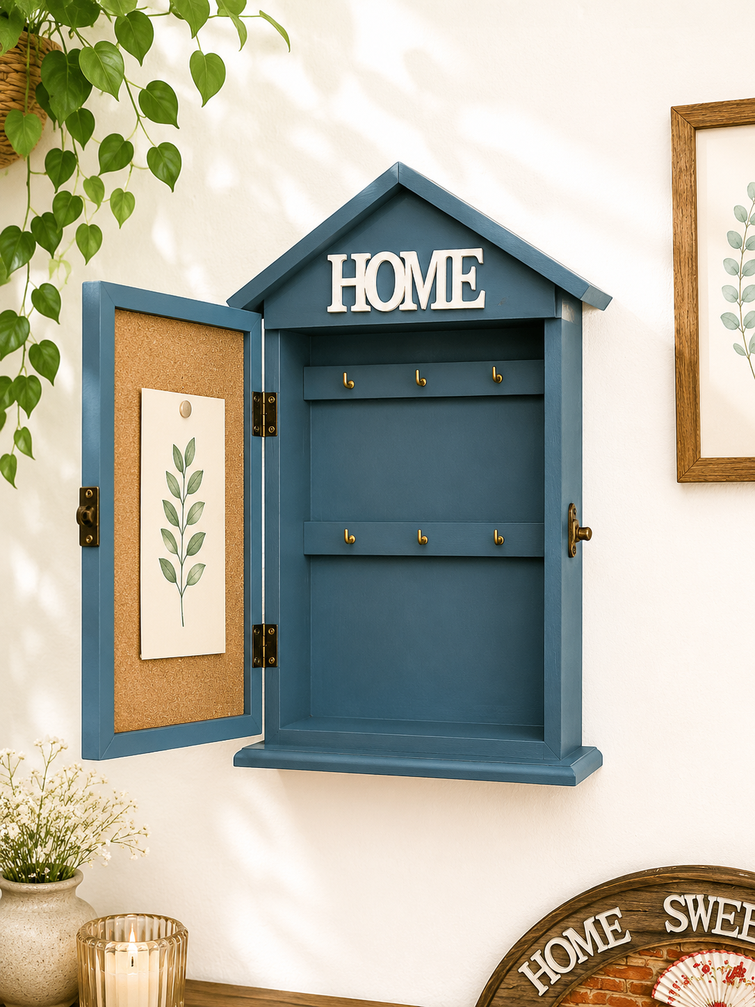 House-Shaped Key Holder