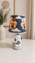 White Puppy Lamp