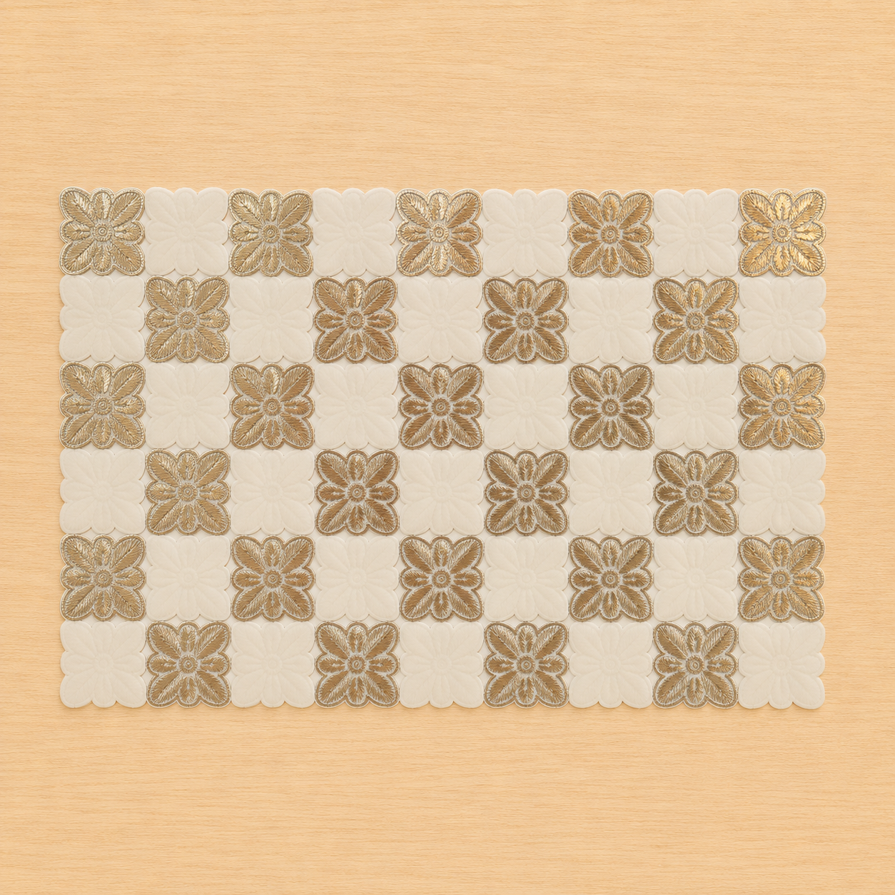 Floral Table Mat - 45x30