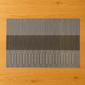 Grey Striped Table Mat - 45x30