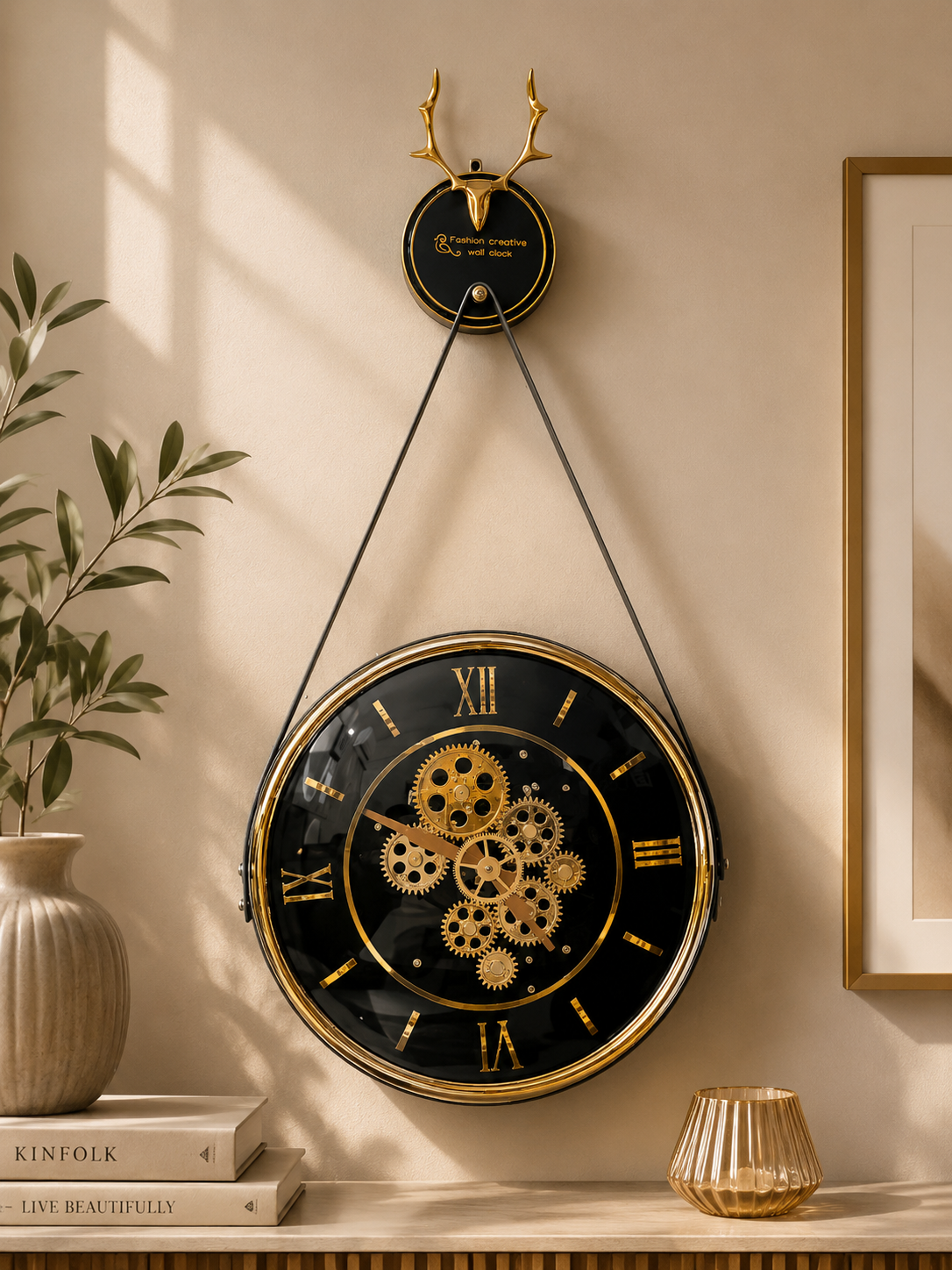 Avian Luxe Designer Wall Clock