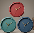 Modern  Round Wall Clock Set