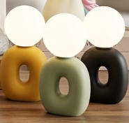 Modern Donut Table Lamp