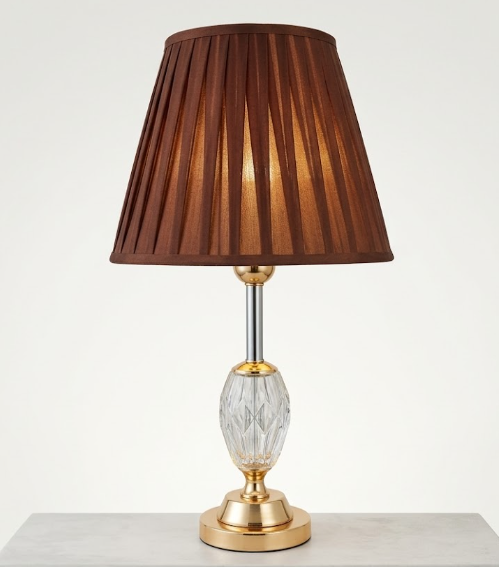 Elegant Pleated Table Lamp