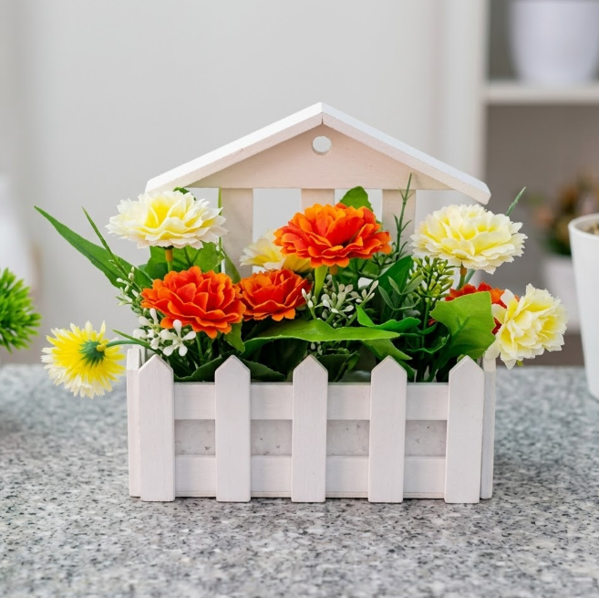 Artificial Flower Hut