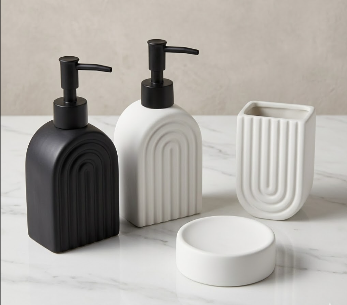 Modern  Bathroom Accessory Set