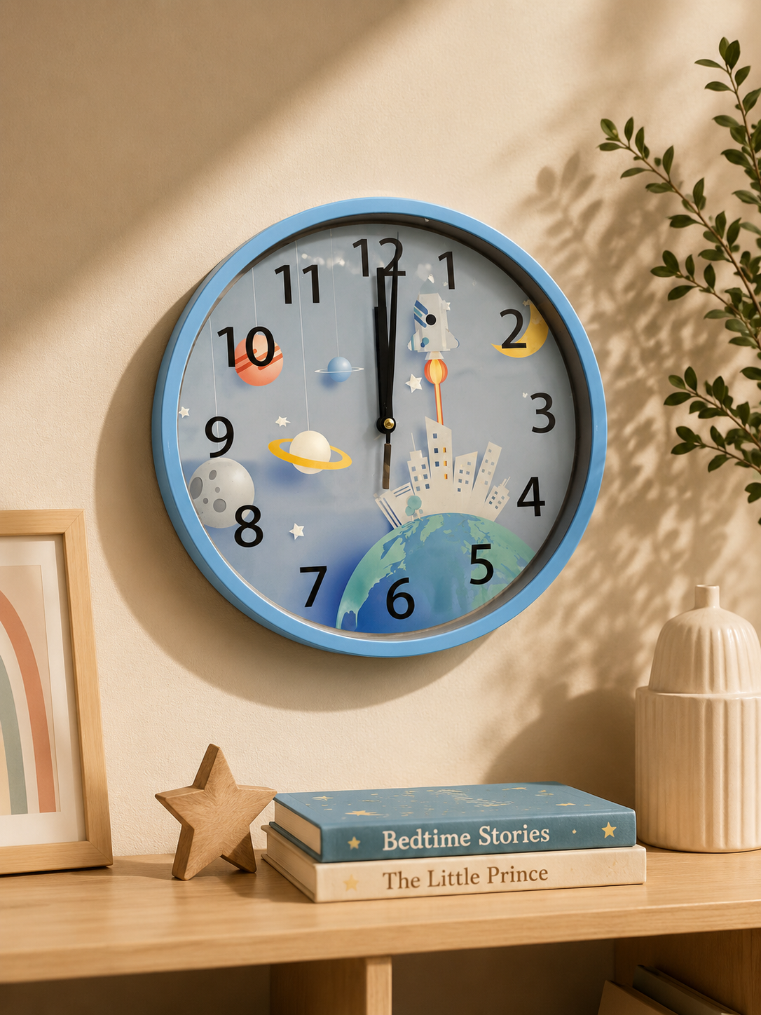 Cosmic Explorer Wall Clock
