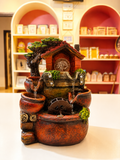 Rustic Harmony Water Mill Fountain , 20*14 INCH