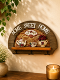 Wall Key Holder with Shelf