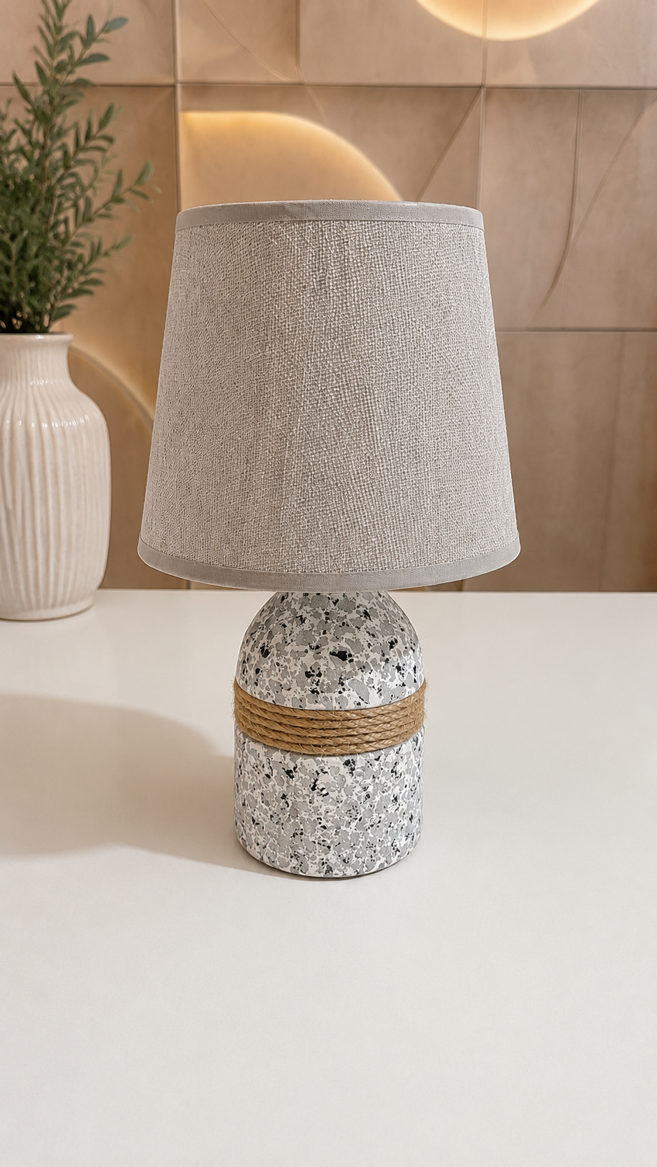 Metalic Wooden Lamp 2