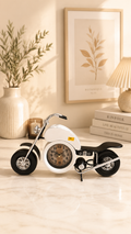 White Bullet Clock