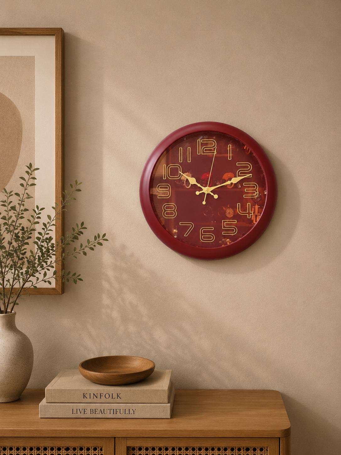 Infinity Gear Wall Clock