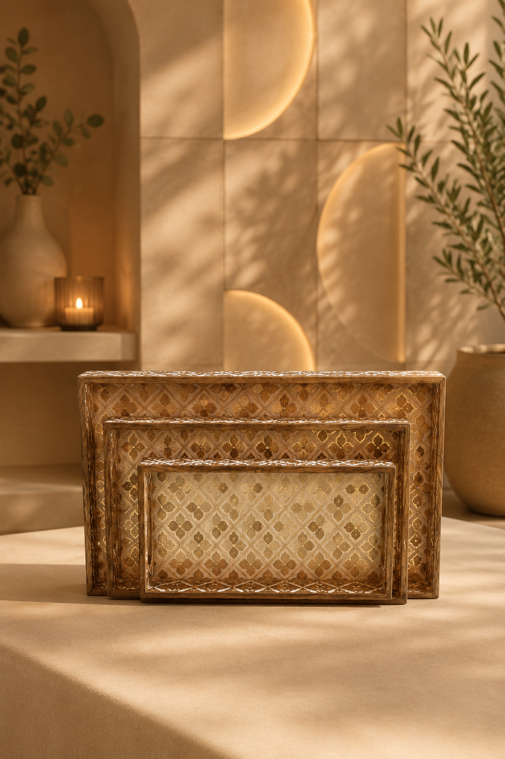 3 set Royal Luxe Tray