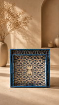 Blue lagoon Tray Set
