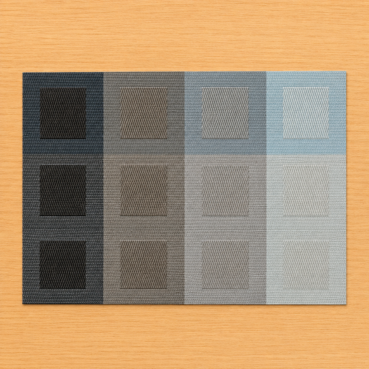 Geometric Multi-Tone Table Mat - 45x30