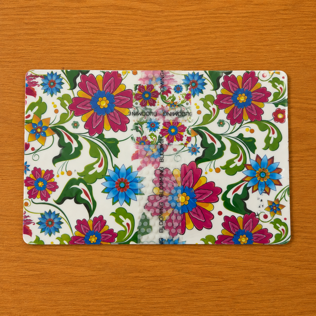 6 Pcs Flower Printed Table Mat Set