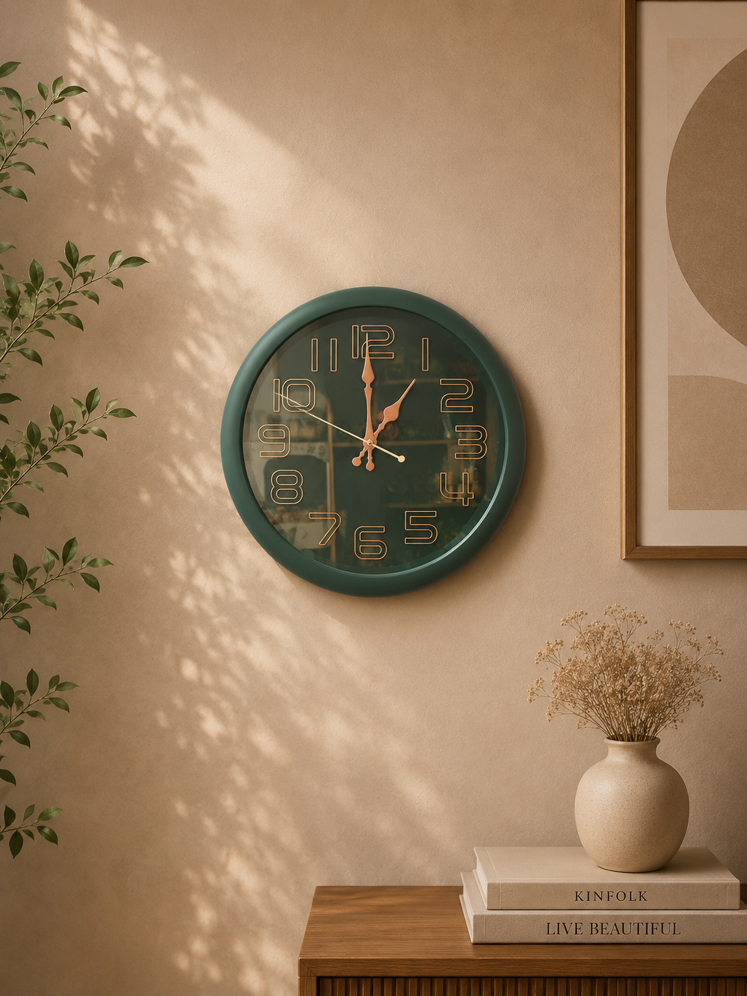 Infinity Gear Wall Clock