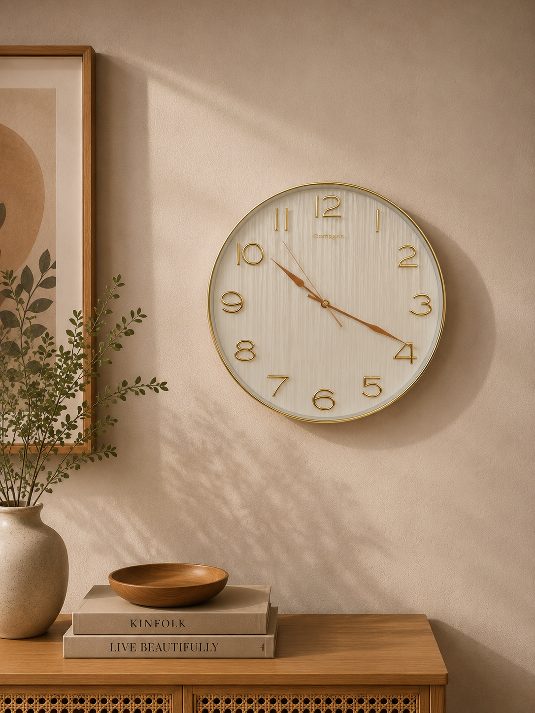 Urban Luxe Wall Clock