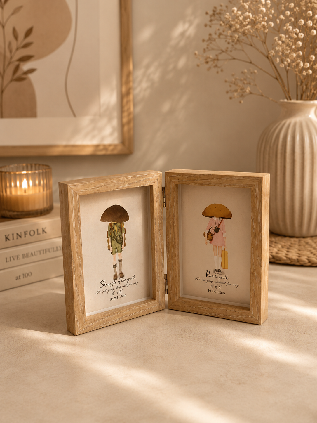 Fold Frame 2 , 4*6 , 10.2*15.2 cm