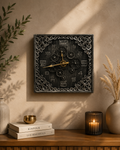 Royal Noir Gear Designer Wall Clock