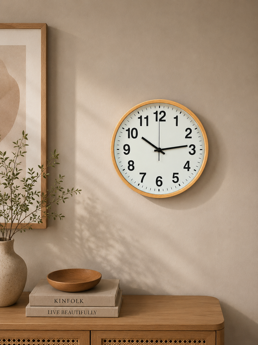 Crown Prestige Wall Clock