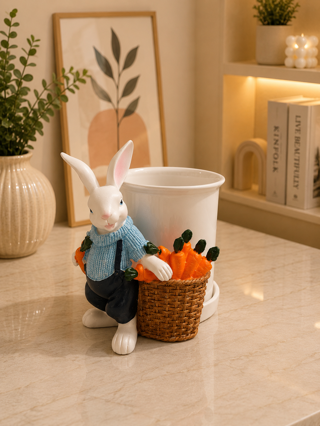 Carrot Basket Show Piece